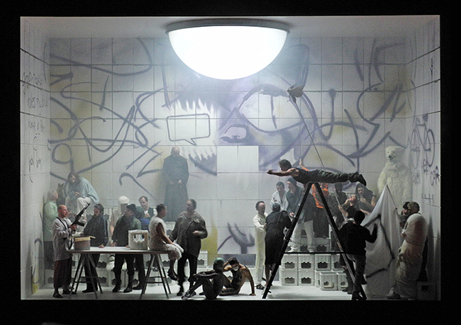 Klaus Grünberg, set and light design, Die Zauberin, Vlaamse Opera, 2011